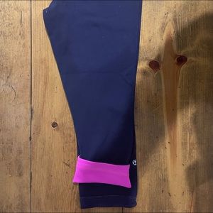 Reversible Lululemon crop leggings